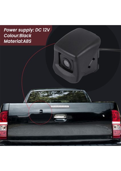 Toyota Hilux 2010-2017 Için Araba Arka Görünüm Kamera Yedek Kamera (Yurt Dışından) indirimleri