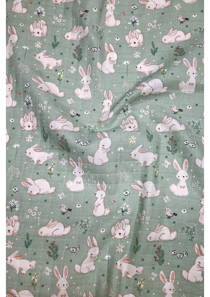 Müslin Kundak Havlu Minicik Cici Tavşanlar fırsatları