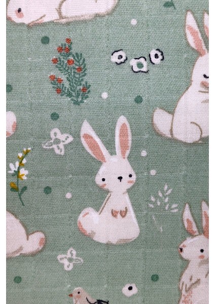 Müslin Kundak Havlu Minicik Cici Tavşanlar