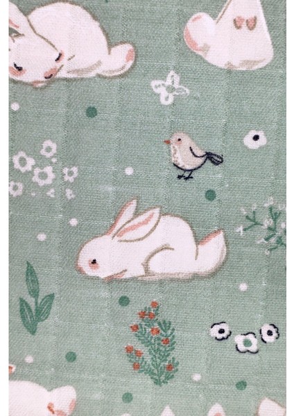 Müslin Kundak Havlu Minicik Cici Tavşanlar