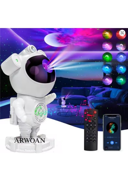 Astronot Tasarımlı Bluetooth Hoparlör Taşınabilir, Şık ve Yüksek Ses Kalitesi fiyatları