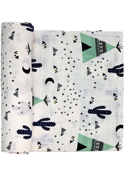 Müslin Örtü Tekli 100X100 Minicik Kaktüs Bahçesi fiyatları