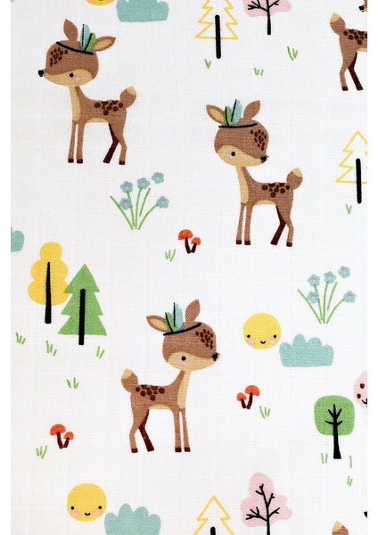 Müslin Örtü Üçlü 55X55 Minicik Uçan Arabalar-Minicik Safari Dostları-Minicik Geyik Bahçesi indirimleri