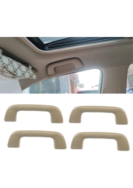 4pcs Araba Iç Çatı Alanı Tavan Çekme Sapı Kapı Güvenliği Tutucu 74610-52020 Toyota Corolla Yaris Prius Bej (Yurt Dışından) fiyatları