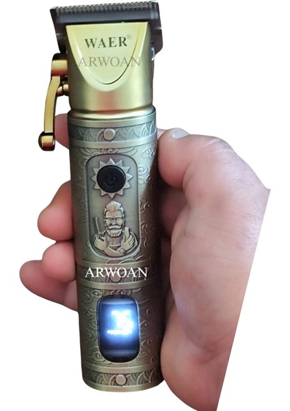 Profesyonel Saç Sakal Kesme Makinesi Berber Kuaför Tıraş Makinesi