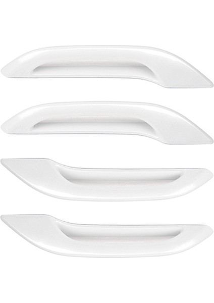 Antifriz Kapı Tutucu Dona Dayanıklı Sap Çıkartma Yama Kapağı 4pcs Tesla Için Doorknob Model 3 Y 2017-2024 (Yurt Dışından)