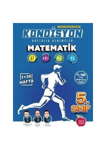 5. Sınıf Kondisyon Matematik Denemeleri Newton Yayınları
