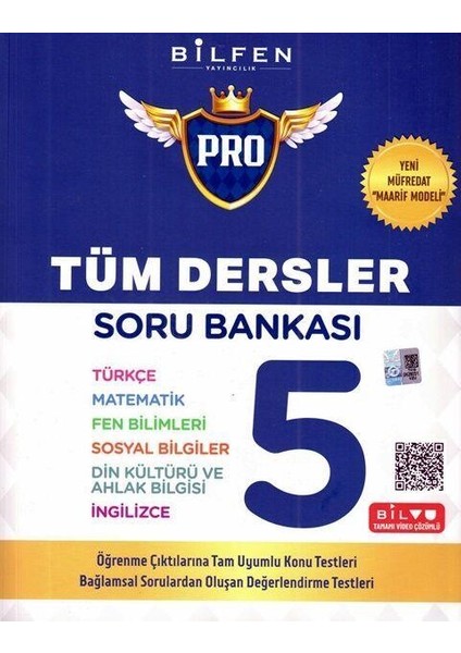 Bilfen Yayıncılık 5. Tüm Dersler Sınıf Pro Soru Bankası