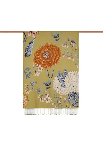 Siona Desenli Ipek Şal 08022-YEŞIL fiyatları