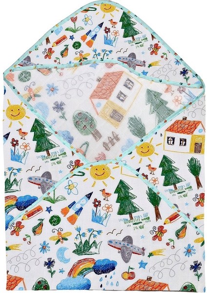 Müslin Kundak Havlu Minicik Çocuk Dünyası