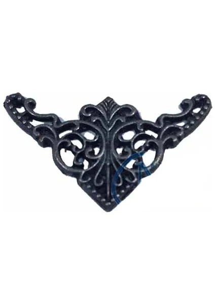 Dekoratif Köşe Süsü, Köşelik - Küçük, 19X34MM, Eskitme, 1 Adet