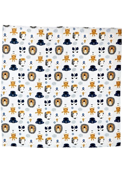 Müslin Örtü Üçlü 70X70 Minicik Uçan Arabalar-Minicik Safari Dostları-Minicik Geyik Bahçesi modelleri