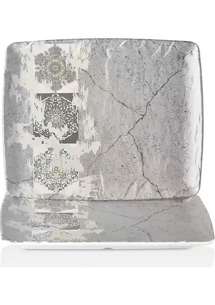 41012.PAT - Polaris Patara 6'lı Dikdörtgen Tabak Seti 26,5X32,5 Cm, Thermoset Melamin fiyatları