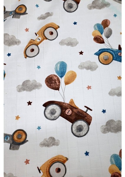 Müslin Kundak Havlu Minicik Uçan Arabalar fırsatları