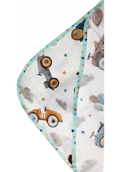 Müslin Kundak Havlu Minicik Uçan Arabalar indirimleri