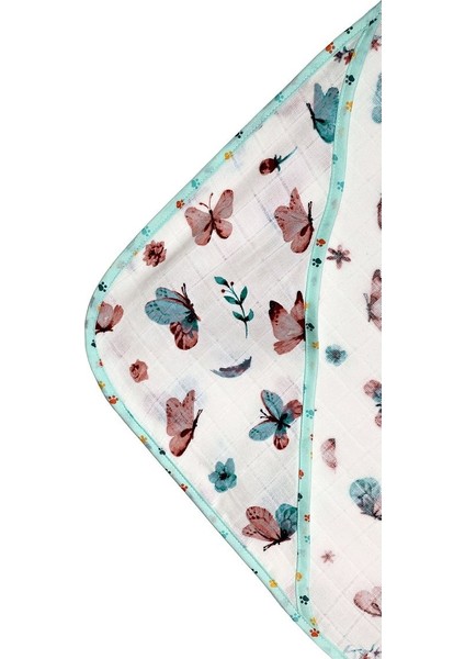 Müslin Kundak Havlu Minicik Kelebek Bahçesi indirimleri