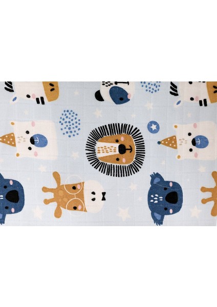 Müslin Kundak Havlu Minicik Safari Dostları indirimleri