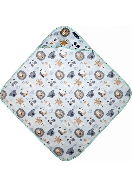 Müslin Kundak Havlu Minicik Safari Dostları