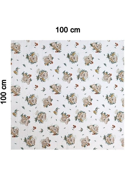 Müslin Örtü Tekli 100X100 Minicik Koala Sevgisi fırsatları