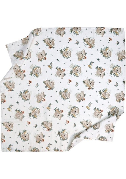 Müslin Örtü Tekli 100X100 Minicik Koala Sevgisi indirimleri