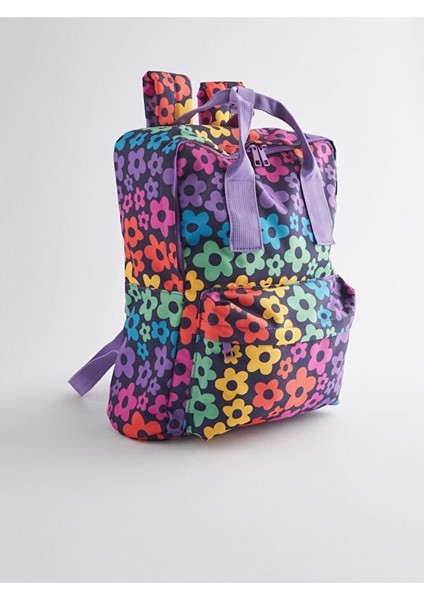 Çok Renkli Çift Saplı Sırt Çantası modelleri