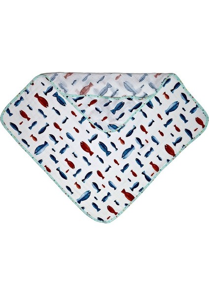 Müslin Kundak Havlu Minicik Balık Dünyası fırsatları