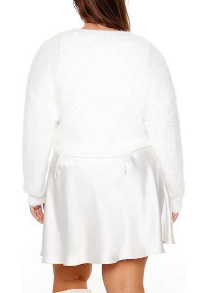 Plus Size Yumuşak Hırka modelleri