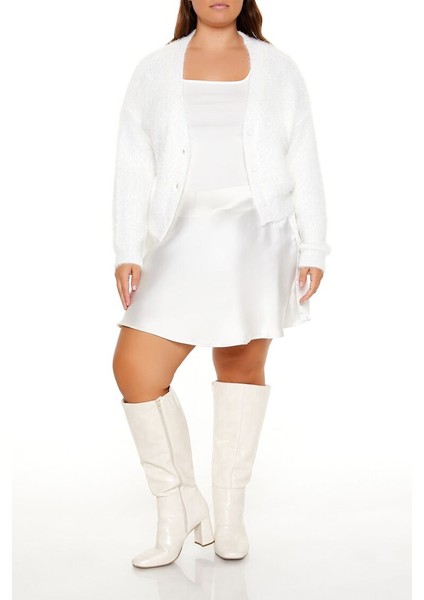 Plus Size Yumuşak Hırka fırsatları