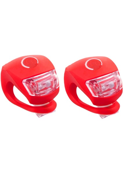 Bisiklet Flaşör Seti - Flıckr 4, Pilli, Flaşör-Çakar