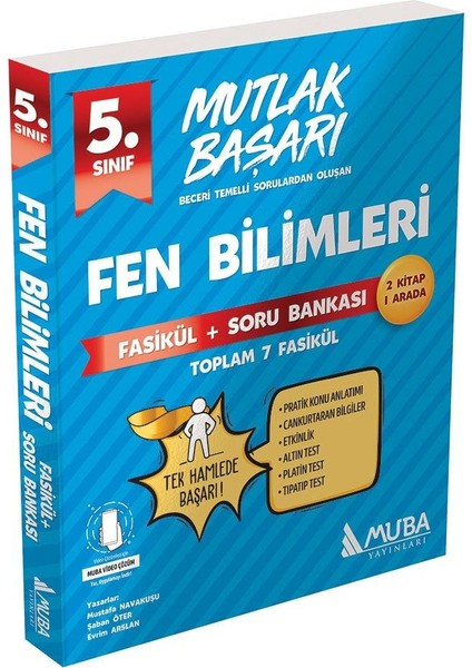 Muba 5.sınıf Fen Bilimleri Fasiküller+Soru Bankası