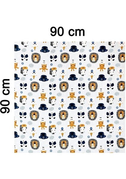 Müslin Örtü Ikili 90X90 Minicik Koala Sevgisi-Minicik Safari Dostları fırsatları