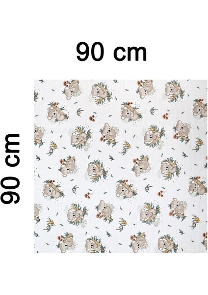Müslin Örtü Ikili 90X90 Minicik Koala Sevgisi-Minicik Safari Dostları indirimleri