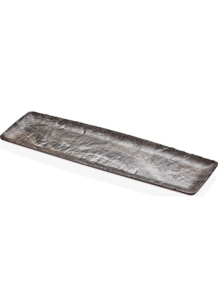 41024.JUP - Polaris Jupiter 6'lı Dikdörtgen Tabak Seti 53X16,2 Cm, Thermoset Melamin