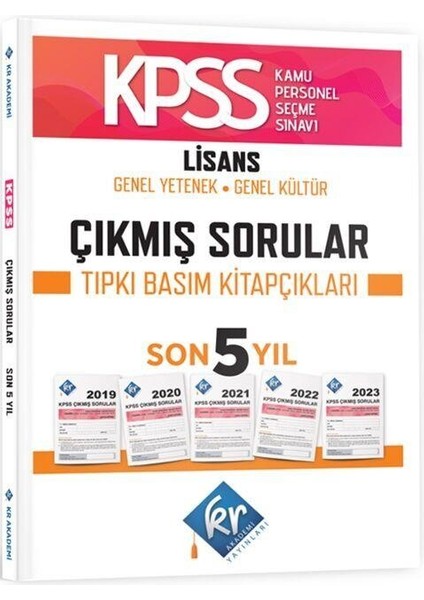 KPSS Genel Yetenek Genel Kültür Çıkmış Sorular Son 5 Yıl Tıpkı Basım Fasikülleri
