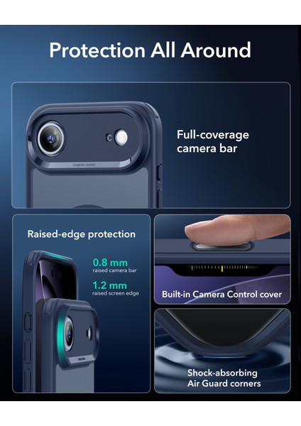 Apple iPhone 17 Air Classic Hybrid Magsafe Kılıf - Kamera Kontrol Buton fiyatları