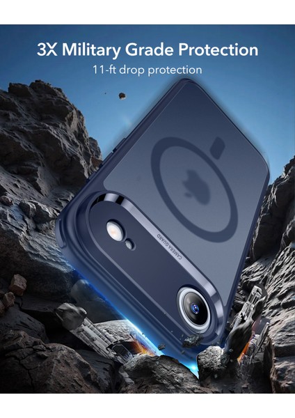 Apple iPhone 17 Air Classic Hybrid Magsafe Kılıf - Kamera Kontrol Buton