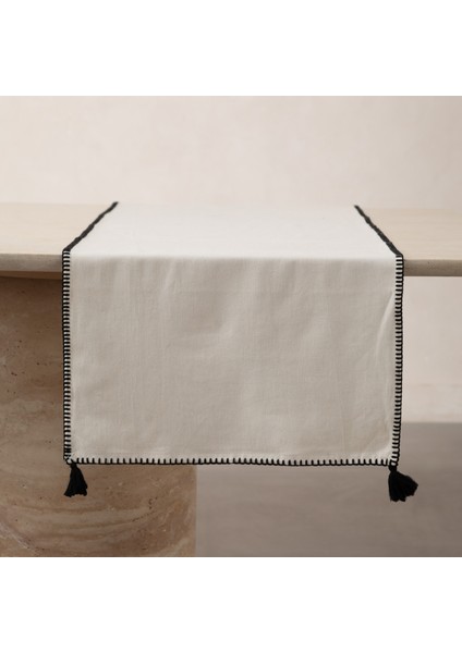 ORADEA PÜSKÜLLÜ RUNNER SİYAH 45X145