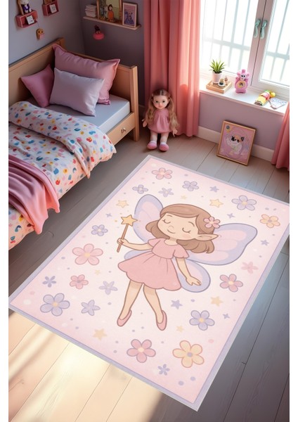 Dijital Baskı Çocuk Odası Halısı Makinede Yıkanabilir Anti Bakteriyel Leke Tutmaz Kaymaz Taban. fiyatları