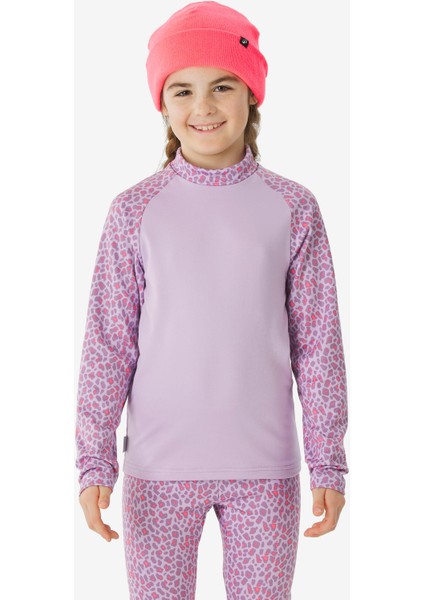 Wedze Çocuk Termal Üst Kayak Içliği - Mor - Bl 500