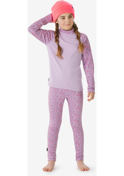 Wedze Çocuk Termal Üst Kayak Içliği - Mor - Bl 500 fiyatları