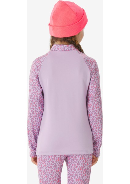 Wedze Çocuk Termal Üst Kayak Içliği - Mor - Bl 500 modelleri