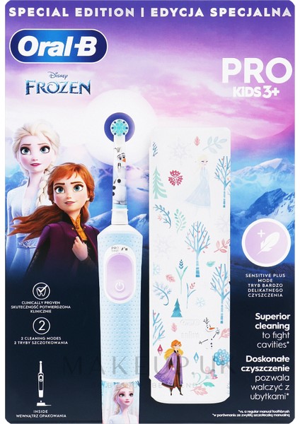 Vitality Pro Frozen - Elektrikli Diş Fırçası - Seyahat Çantası