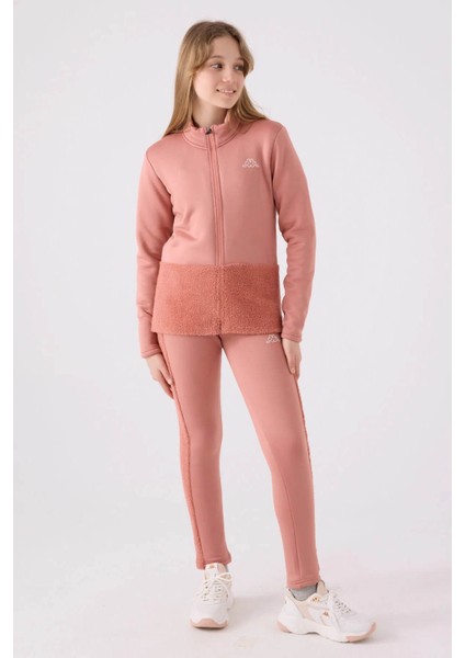 Fermuarlı Pembe Kız Çocuk Sweatshirt 32216MW fırsatları