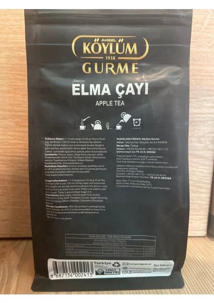 Elma Çayı Gerçek Meyve Taneleri 250G fiyatları