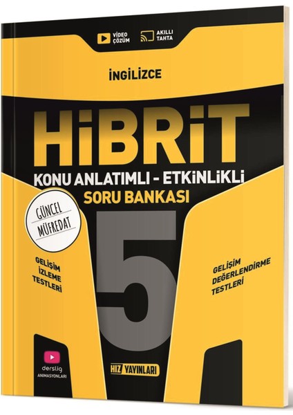 (Sınıf: 5) Hibrit İngilizce Soru Bankası
