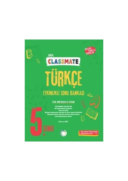 5. Sınıf Classmate Türkçe Etkinlikli Soru Bankası