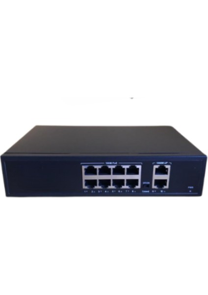 8+2 Port Gigabit Poe Switch 10/100/1000 ARN-6208