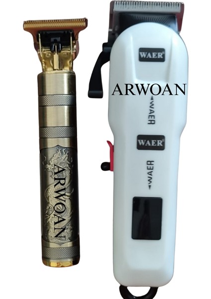 Profesyonel Saç ve Kontur Traş Makinesi Seti – 2’li Set fiyatları