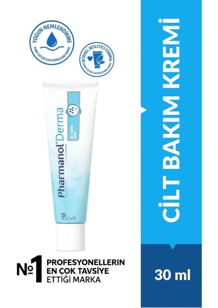 Derma Cilt Bakım Kremi 30 ml – Tüm Cilt Tipleri Için Günlük El ve Yüz Bakımı x 3ADET