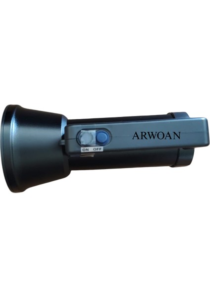 GK6697 Uzun Menzilli LED Projektör Fener 10W Güçlü Aydınlatma 7 Saat Çalışma Süresi Taşınabilir Şarjlı El Feneri fiyatları